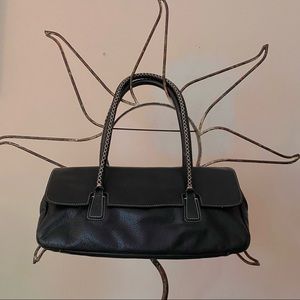 COPY - Vintage Ralph Lauren Black Leather Shoulder Barrel Bag